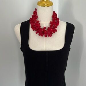 Genuine two strand coral leaves